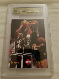 1996 Collector's Edge #TW3 Kobe Bryant Hard Court Time Warp Rookie Card USA 9.5 - Picture 1 of 8