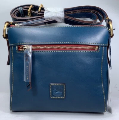 Bandolera Dooney & Bourke Florentine Allison Denim Color Foto 1 de 4