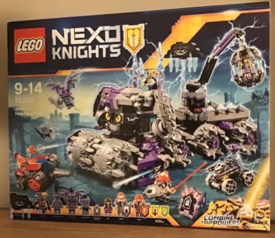 LEGO Nexo Caballeros Jestro's Headquarters 70352 Juguete Kit de Construcción 840 piezas Foto 1 de 4