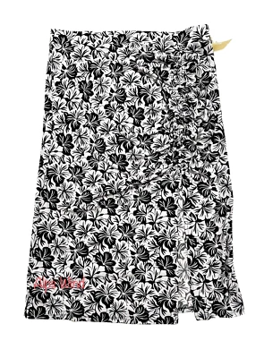 Michael Kors Women's Floral Black/White Skirt SZ. XL NWT$88 - Image 1 of 4