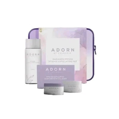 ADORN by CalmSkin Radiance Potion Intense Exfoliating Set Plus 1 Free Soap - Image 1 of 4