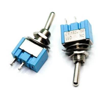 Kippschalter Miniatur Schalter Switch ON/FF 6A Einbauschalter Switch AC - Bild 1 von 2