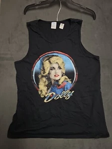 Dolly Parton klassisch schön*Pose Baumwolle schwarz*Neu mit Etikett*XL*fällt größer aus*brandneu! - Bild 1 von 5
