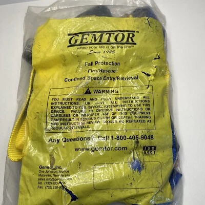Gemtor Body Harness Model #822FD-9 XXL Brand New - Image 1 of 4
