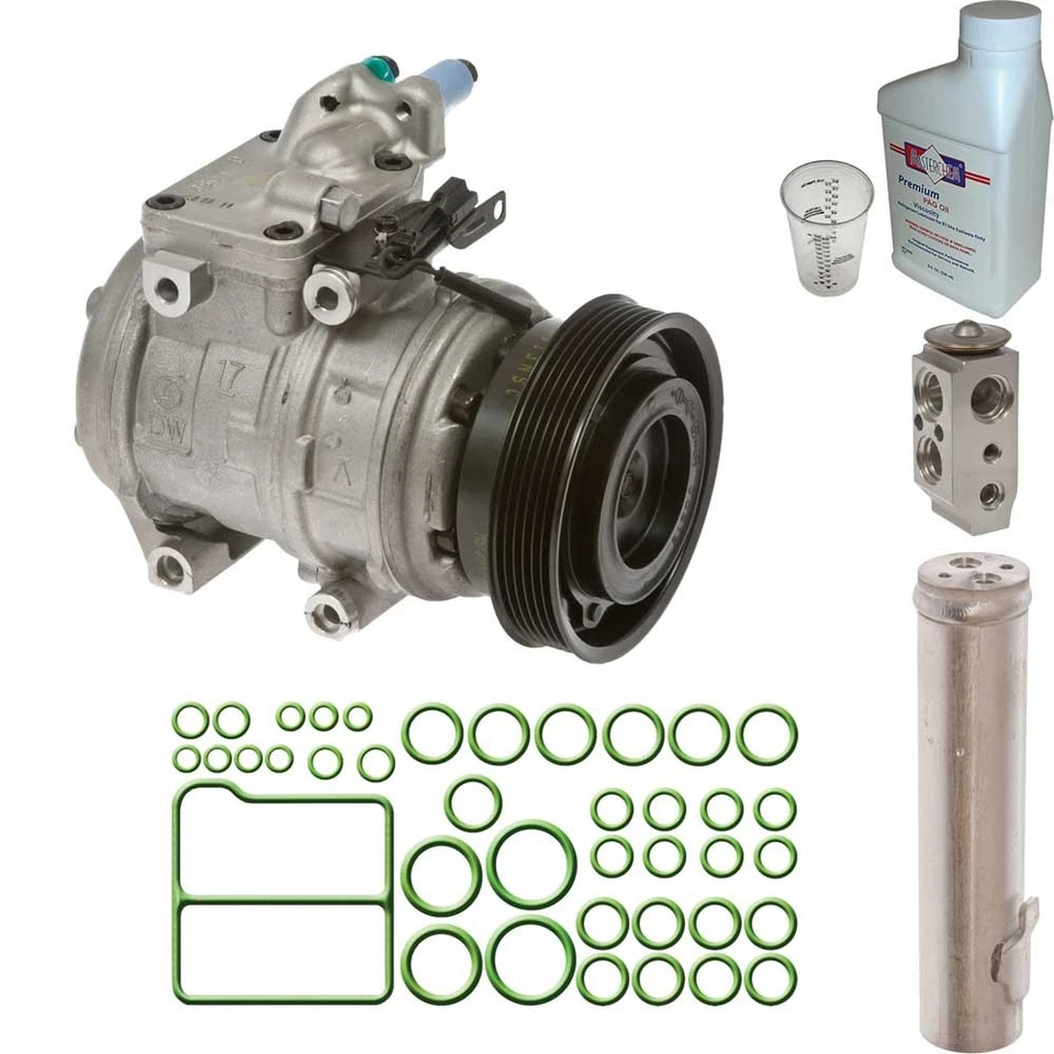 适用于起亚 Sportage 2005 - 2009 欧米茄交流压缩机带空调维修套件 DAC — 第 1/1 张图片
