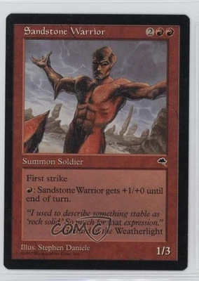 Sandstone Warrior Magic: Tempest 1997 - Image 1 of 2