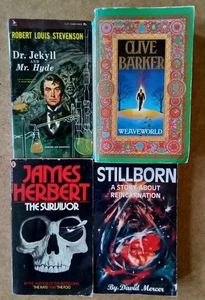 Horror Books/Clive Barker/James Herbert/Weaveworld/The Rats/Survivor/Shrine/NEL - Picture 1 of 11