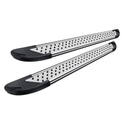 For Mercedes-Benz ML550 08-11 5.5" RAL Series Cab Length Silver Running Boards Foto 1 de 4