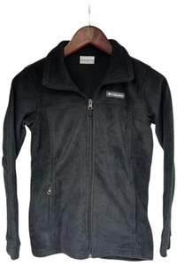 Columbia Kid's Boys Steens Mountain II Fleece Jacket Mountain Black - Picture 1 of 2