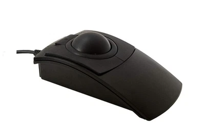 O-Trac Black Trackball USB/PS2 with Opto-Mechanical Tracking for cursor Contr... - Image 1 of 4