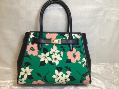 Kate Spade Leila Lily Blooms Floral Top Handle Bag - Image 1 of 4