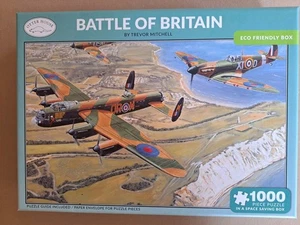 TREVOR MITCHELL: BATTLE OF BRITAIN: 1000 PIECE JIGSAW GUARANTEED COMPLETE - Picture 1 of 3
