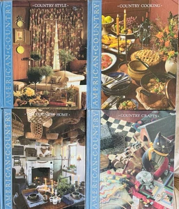 American Country Time Life Books Lot of 4, Crafts, Cooking, Home & Country Style - Picture 1 of 23