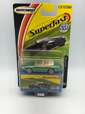 Matchbox Superfast #69 Jaguar XK8, verde, 1:64, nuevo en caja Foto 1 de 4