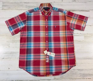 NEU Old Stock Ralph Lauren Hemd Herren Large Blake kariert Madras Button Down - Bild 1 von 11