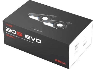 Altavoces HD Sistema de Comunicación Doble Bluetooth Sena 20S EVO Moto Foto 1 de 4
