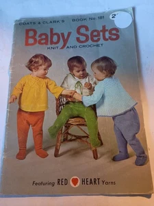 Baby Sets to Knit and Crochet | Coats & Clark 181 K13 - Picture 1 of 2