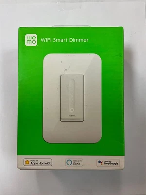 WeMo WiFi Smart Dimmer WDS060 Smart Light Switch with Dimmer - Image 1 of 3