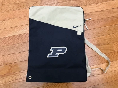 Nike Purdue Boilermakers Equipo Emisión Gimnasio Bolsa Libro Mochila con Cremallera Foto 1 de 4