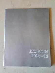 1990-91 BACHMANN DEALER TRAINS AND HOBBY CATALOG - Picture 1 of 5