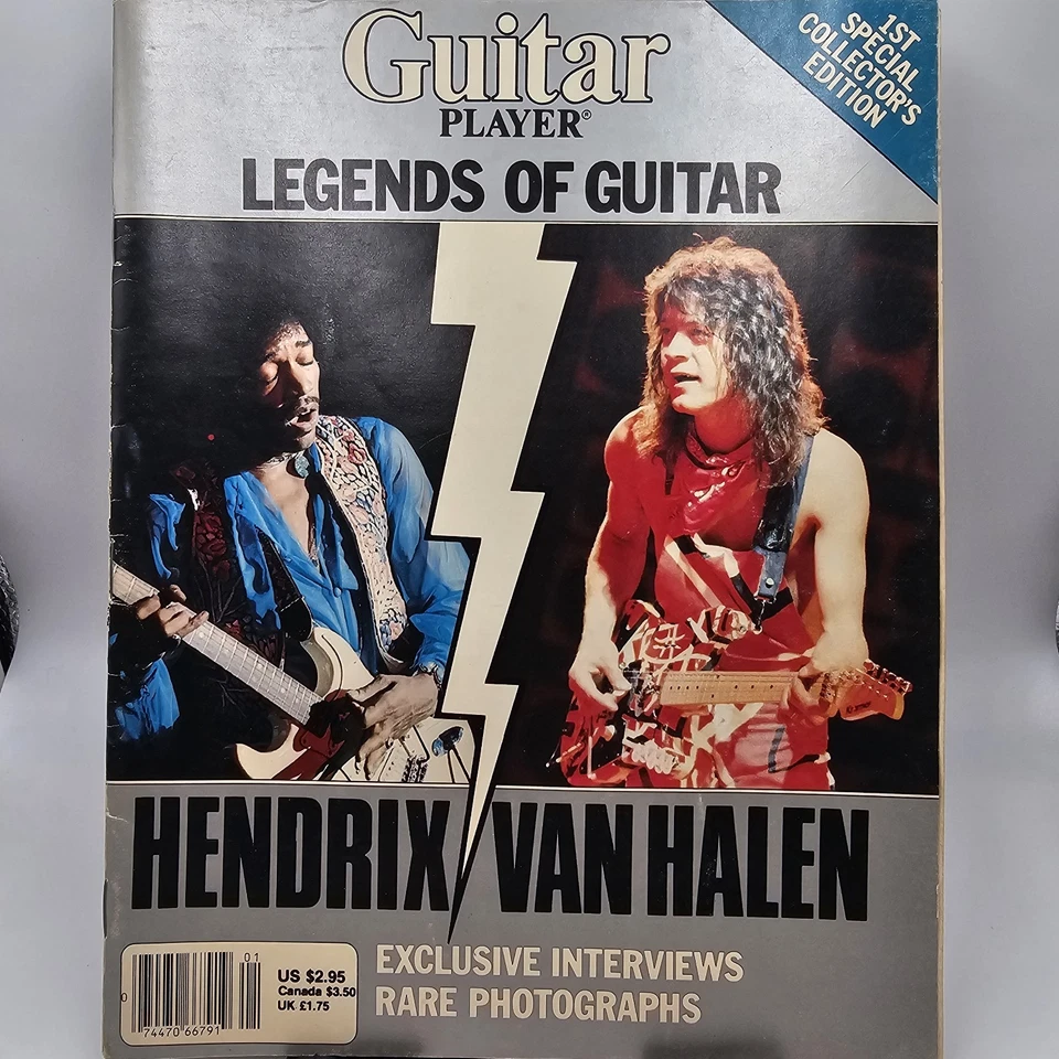 Guitar Player-Legends of Guitar Hendrix/Van Halen 1st Special Collectors Edition - Image 1 of 4