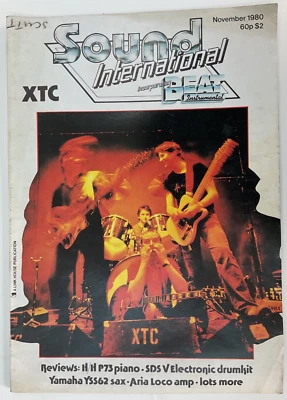 Sound International Magazine November 1980 XTC-Stevie Wonder - Image 1 of 3