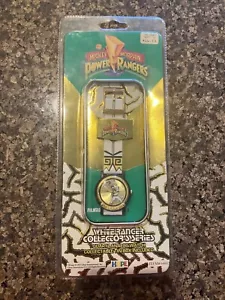 1994 Mighty Morphin Power Rangers Watch w/ Tin - White Ranger (Sealed) - Picture 1 of 3