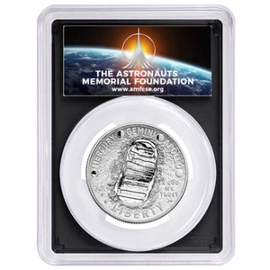 2019-S Proof 50c Apollo 11 50th Ann. Half Dollar PCGS PR70DCAM FS AMF Label B... - Picture 1 of 2