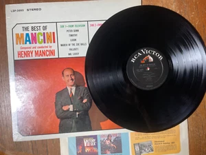 Henry Mancini The Best Of Mancini Vinyl LP Themes LSP-2693 In Shrink VG+ - Picture 1 of 7