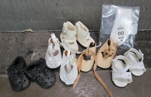 Vintage Lot Ginny 8" Doll Shoes Socks Boot Sandal Byron Mini World Kemper NOS