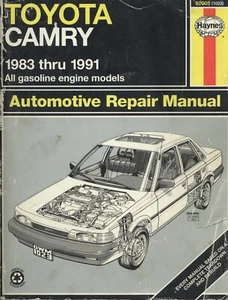Toyota Camry 1983 thru 1991 Automotive Repair Manual ~ Haynes ISBN 1 56392 030 1 - Picture 1 of 1
