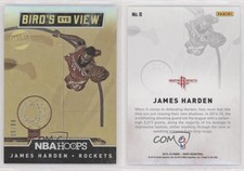 2015-16 Panini NBA Hoops Bird's Eye View Artist Proof Holo /99 James Harden #6