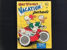 WALT DISNEY'S VACATION PARADE #1 Lot of 1 Dell Comic Bk - Donald Duck - BV $280!