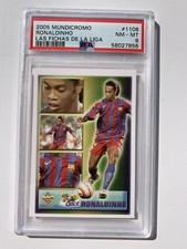 2005 Ronaldinho Mundicromo Las Fichas De La Liga “Rare” PSA
