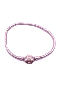 PANDORA Moments Schlangen Armband mit Herz Verschluss 19 cm 925er Sterlingsilber - Bild 1 von 5