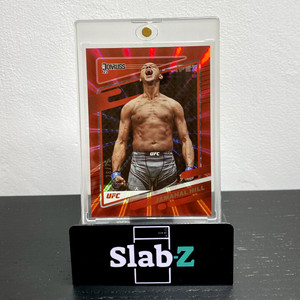 2022 UFC Donruss JAMAHAL HILL HOLO RED LASER /75, MINT!