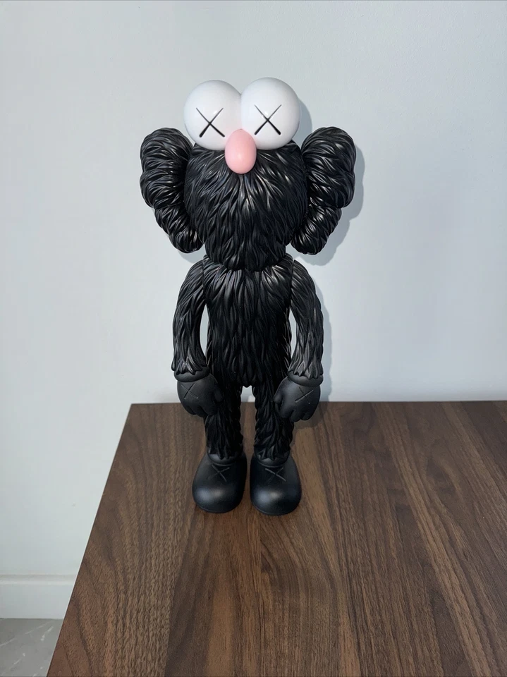 Kaws BFF Open Edition Vinyl 13" Figure - Black - Image 1 of 2