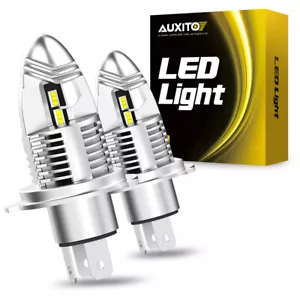 AUXITO H4 LED Headlight Bulb Conversion Kit High Low Beam Lamp 6000K Super White - Picture 1 of 10
