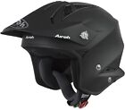 Airoh TRR Trials Helmet Matt Black Urban Jet Open Face Motorcycle Bike Helmet