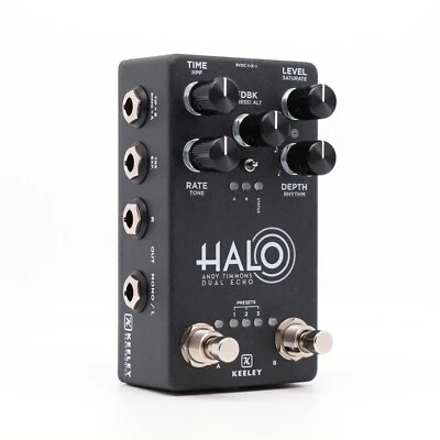 Used Keeley HALO Dual Echo Delay Andy Timmons Singature Guitar Effects Pedal - Image 1 of 4