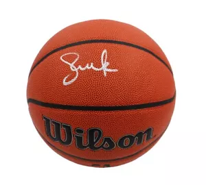 Shawn Kemp and Gary Payton Signed Seattle SuperSonics Wilson NBA Basketball - Picture 1 of 3