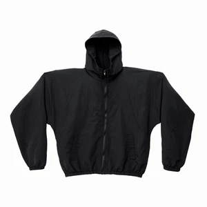 Yeezy WB-01 Black Nylon Windbreaker Jacket Size 3 (XL) New - Picture 1 of 4