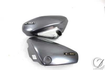 20007 07 Suzuki C50 Boulevard Vl800 Side Cover Panel Set OEM - Image 1 of 4