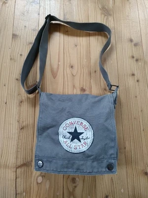Converse All Star Canvas Schultertasche Grau Unisex - Bild 1 von 4