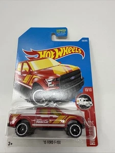 2017 185/365 Hot Wheels HW Rescue Series '15 Ford F-150 Pickup Truck 10/10 - Picture 1 of 3