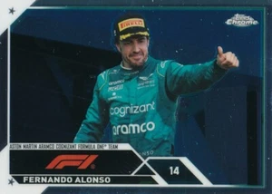 FERNANDO ALONSO #33 2023 Topps Chrome F1 Formula 1 ASTON MARTIN - Picture 1 of 2