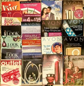 Avon Catalog LOT, Full Size OOP Brochures & Sale Flyers 2004 - 2013 CHOOSE YEAR - Imagen 1 de 8
