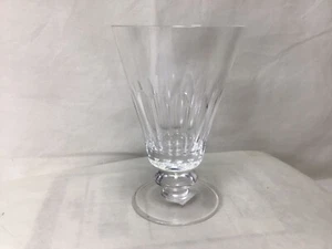 GG43 Vintage Old Rare Hand Cut Crystal Petal Wine Glass For Gift Set of Only 1 - Picture 1 of 4