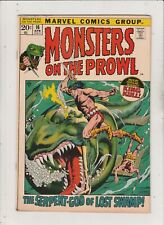 Monsters On The Prowl #16 Marvel Comics 1972 King Kull  VF