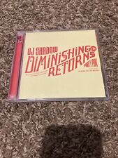 UPC 778988000120 product image for D J SHADOW - Diminishing Returns - 2 CD - **Excellent Condition** | upcitemdb.com